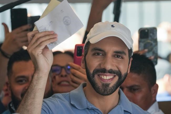 Salvadorans celebrating expected reelection of 'world's coolest dictator' as their president | iNFOnews.ca