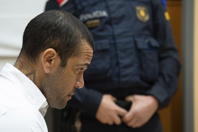 Dani Alves faces day two of sexual assault trial in Barcelona. Police say accuser wants 'justice' | iNFOnews.ca