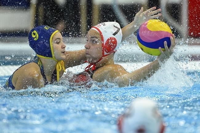 Canadian women's water polo team falls 12-8 to Italy at world aquatics championship | iNFOnews.ca