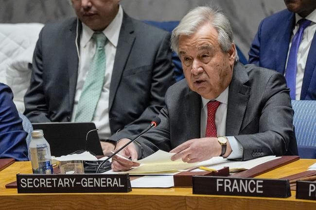 UN chief urges all nations to do everything possible to stop the 'horrible' war in Sudan | iNFOnews.ca UN chief urges all nations to do everything possible to stop the 'horrible' war in Sudan | iNFOnews.ca