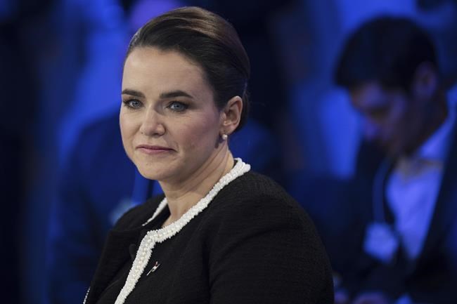 Protesters demand Hungarian president's resignation over a pardon in a child sexual abuse case | iNFOnews.ca