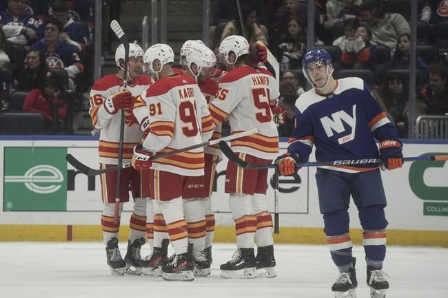 Weegar nets first career hat trick, Flames top Islanders 5-2 | iNFOnews.ca Weegar nets first career hat trick, Flames top Islanders 5-2 | iNFOnews.ca
