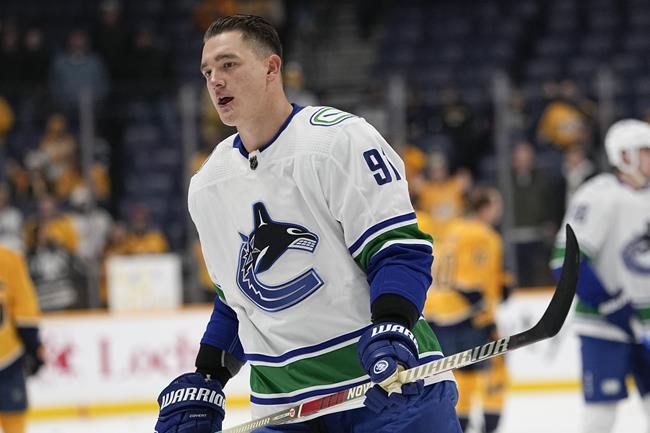 Canucks' Zadorov hit with two-game suspension | iNFOnews.ca Canucks' Zadorov hit with two-game suspension | iNFOnews.ca