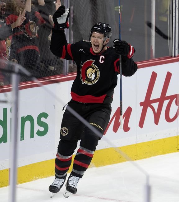 Tkachuk registers hat trick as Senators squash Blue Jackets 6-3 | iNFOnews.ca