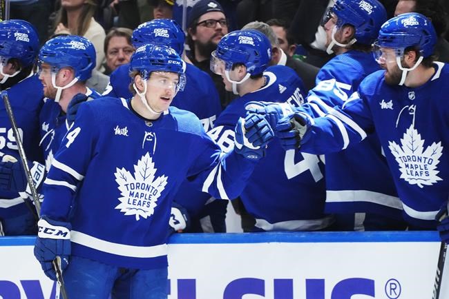 Bobby McMann registers first NHL hat trick, short-handed Maple Leafs down Blues 4-1 | iNFOnews.ca Bobby McMann registers first NHL hat trick, short-handed Maple Leafs down Blues 4-1 | iNFOnews.ca