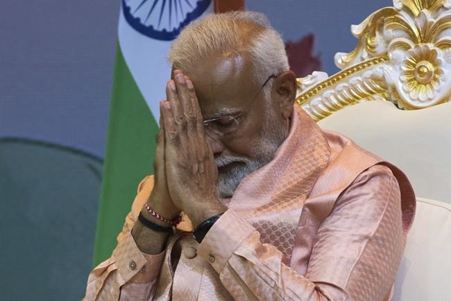 Indian Prime Minister Narendra Modi opens stone-built Hindu temple in UAE ahead of India's elections | iNFOnews.ca