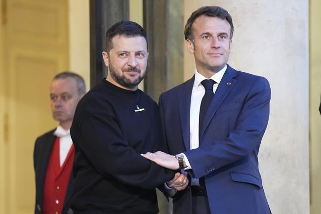 France and Ukraine to sign a security agreement in Paris in the presence of President Zelenskyy | iNFOnews.ca