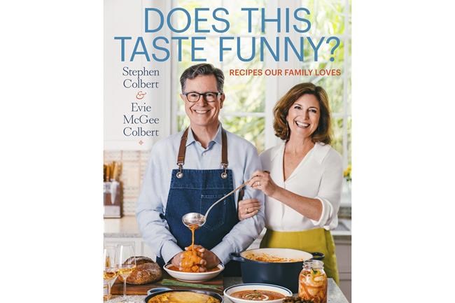 Stephen and Evie McGee Colbert collaborate on cookbook 'Does This Taste Funny" | iNFOnews.ca