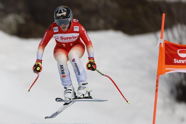 Gut-Behrami wins downhill to extend lead over Shiffrin in World Cup overall standings | iNFOnews.ca