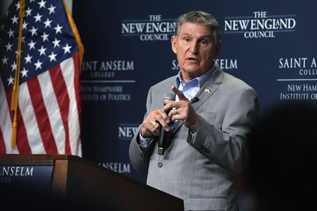 West Virginia Sen. Joe Manchin announces he won't run for president in 2024 | iNFOnews.ca