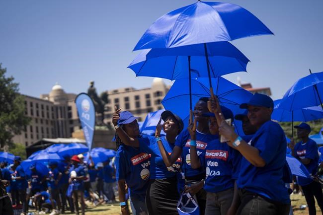 South Africa's main opposition party lays out plans to unseat the African National Congress | iNFOnews.ca