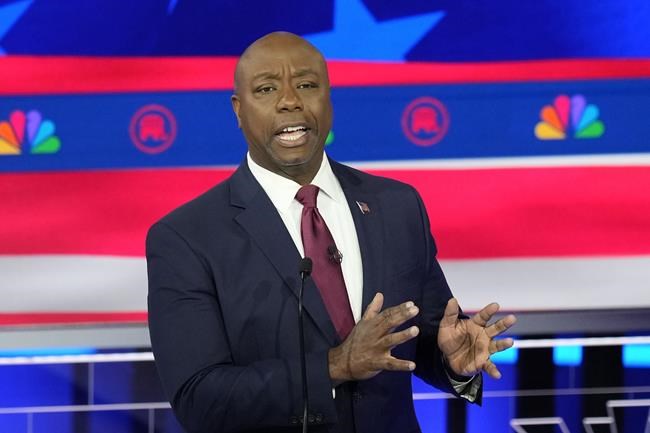 Trump VP contender Tim Scott doesn't want to talk about vice president's role in certifying election | iNFOnews.ca