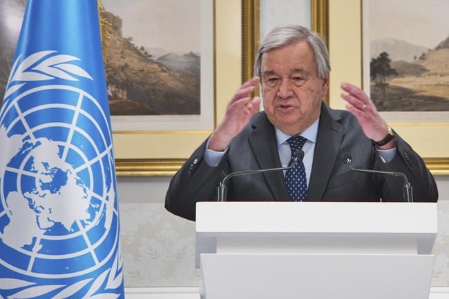 Taliban set unacceptable conditions for attending a UN meeting, says UN secretary-general | iNFOnews.ca