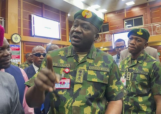 Nigeria's defense chief accuses nations withholding arms sales over abuses of 'double standards' | iNFOnews.ca