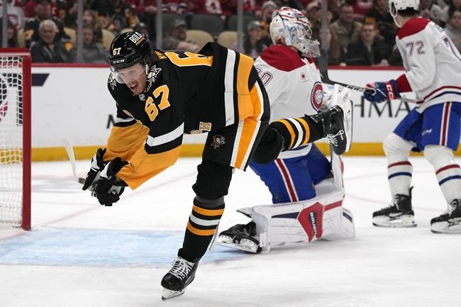 Penguins give fading postseason hopes a needed boost in 4-1 win over reeling Canadiens | iNFOnews.ca