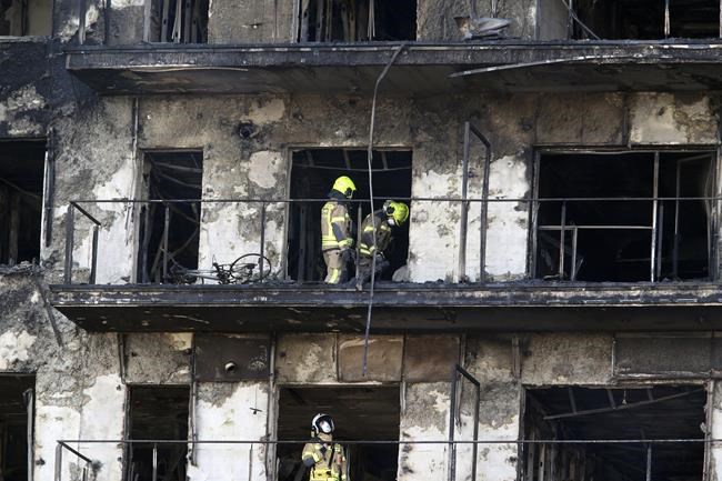 Death toll in Spanish building fire hits 9, with 1 missing, as questions grow about speed of blaze | iNFOnews.ca Death toll in Spanish building fire hits 9, with 1 missing, as questions grow about speed of blaze | iNFOnews.ca