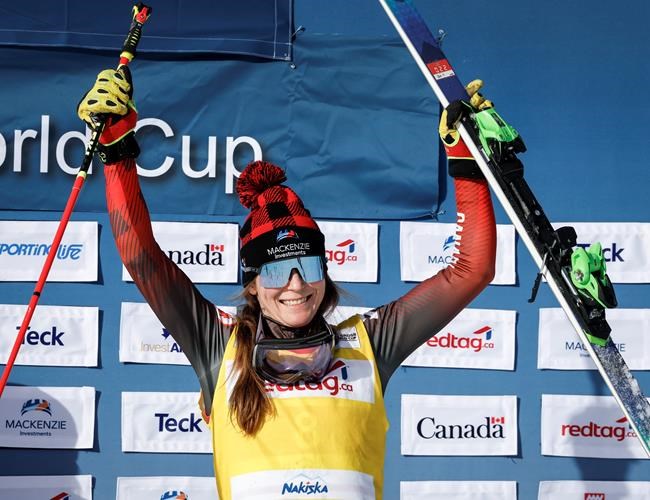 Canadian Brittany Phelan wins her first women's ski cross World Cup gold medal | iNFOnews.ca Canadian Brittany Phelan wins her first women's ski cross World Cup gold medal | iNFOnews.ca