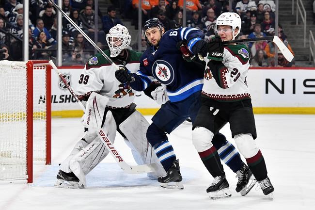 Connor scores in OT, Jets add to Coyotes' woes with 4-3 win | iNFOnews.ca