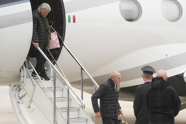 An Italian family of three is back in Rome following two years of captivity in Mali | iNFOnews.ca