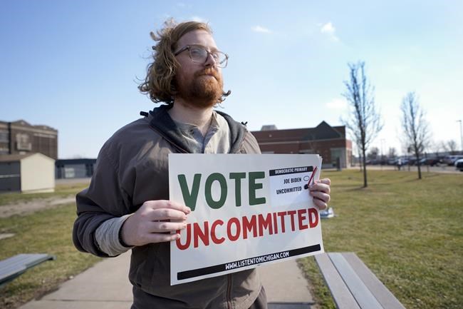 How 'uncommitted' won two delegates in Michigan's Democratic primary | iNFOnews.ca
