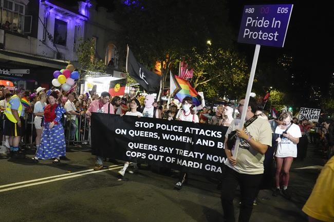 Police will be allowed to march in Sydney's Gay and Lesbian Mardis Gras, but not in uniform | iNFOnews.ca