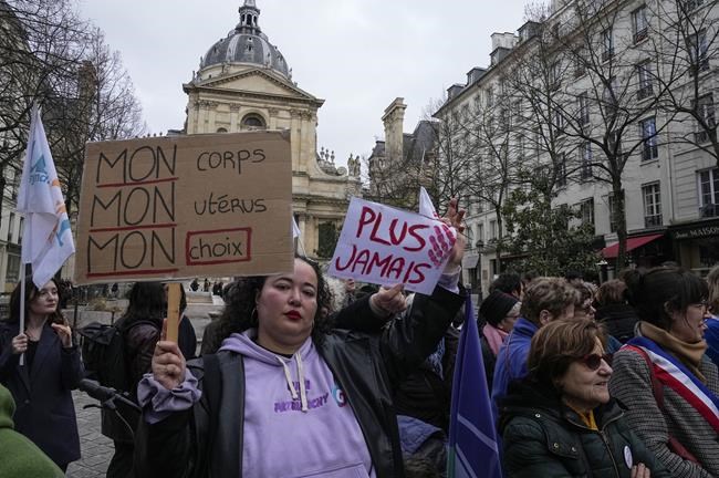 French Senate approves a bill to make abortion a constitutional right | iNFOnews.ca