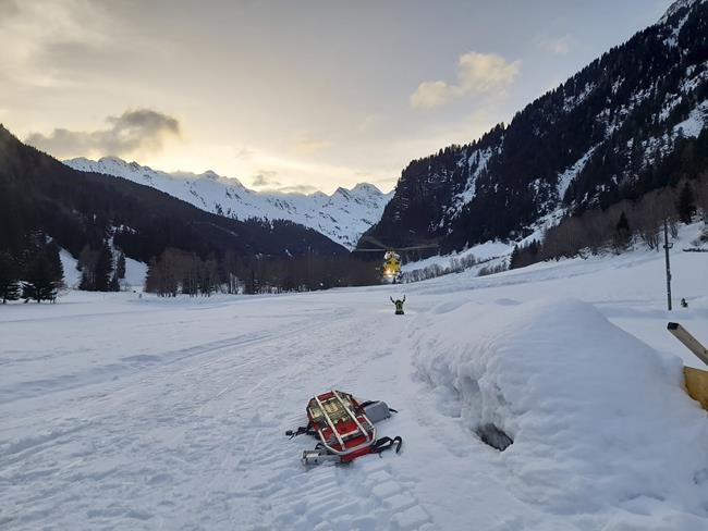 Avalanche in northern Italy kills 1 German skier, critically injures 2 others | iNFOnews.ca Avalanche in northern Italy kills 1 German skier, critically injures 2 others | iNFOnews.ca