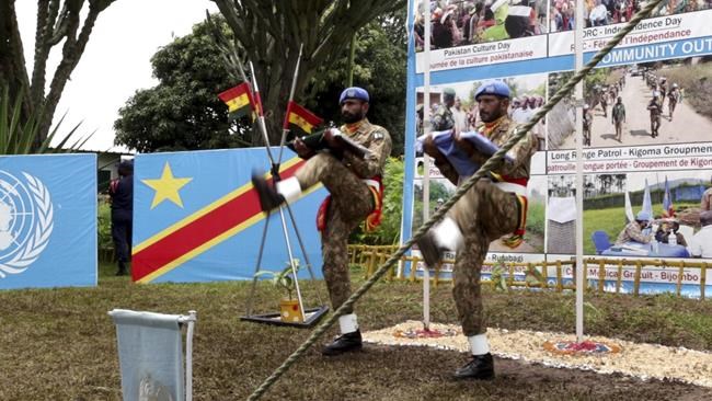 UN hands over 1st military base in Congo to begin its drawdown after decades in the country | iNFOnews.ca