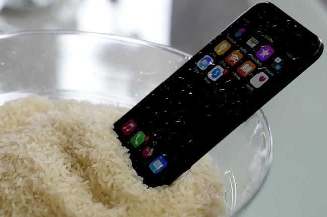 One Tech Tip: Don't use rice for your device. Here's how to dry out your smartphone | iNFOnews.ca