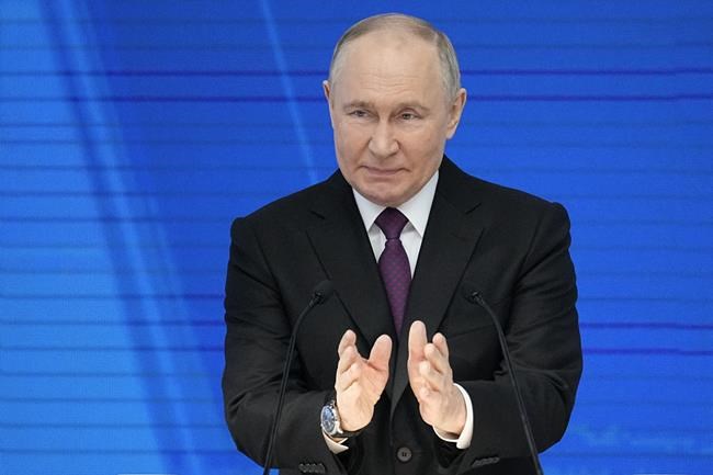 From nuclear risk to helping young families: Things to know about Putin's state-of-the-nation speech | iNFOnews.ca