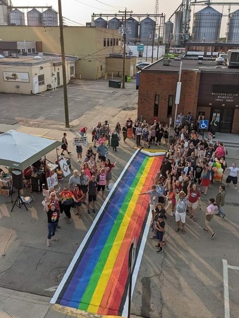 LGBTQ students look ahead after Alberta town bans Pride flags, rainbow crosswalks | iNFOnews.ca LGBTQ students look ahead after Alberta town bans Pride flags, rainbow crosswalks | iNFOnews.ca