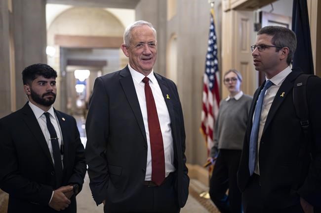 Vice President Harris hosts Israeli war Cabinet member as the US pushes to get more aid into Gaza | iNFOnews.ca Vice President Harris hosts Israeli war Cabinet member as the US pushes to get more aid into Gaza | iNFOnews.ca