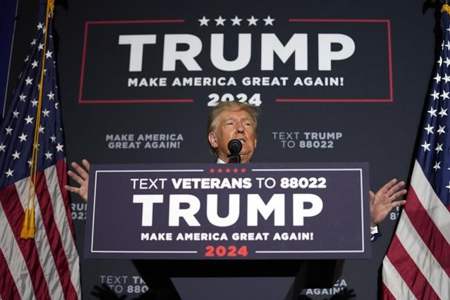 Democrats make play for veteran and military support as Trump homes in on GOP nomination | iNFOnews.ca