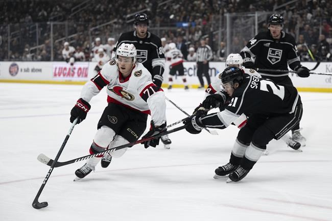 Fiala strikes in OT, Kings knock off Senators 4-3 | iNFOnews.ca