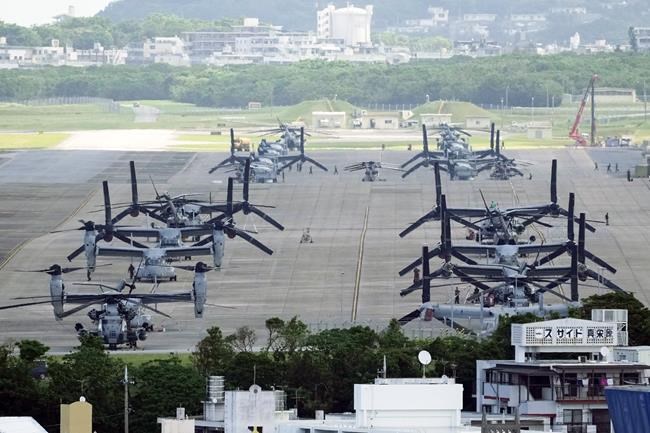 Military's Ospreys are cleared to return to flight, 3 months after latest fatal crash in Japan | iNFOnews.ca