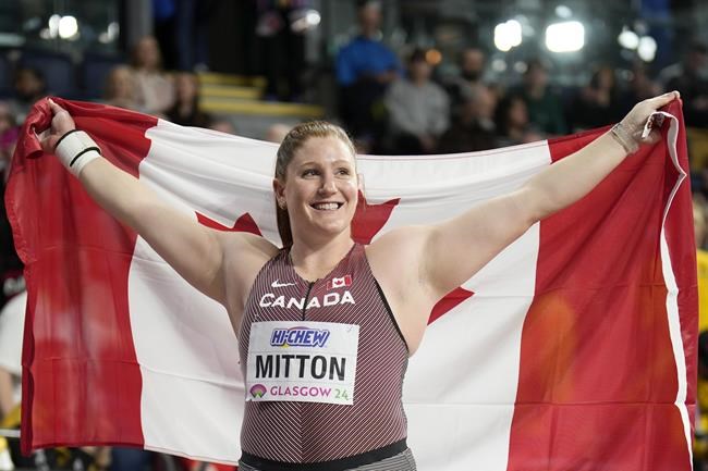 Canada's Mitton is primed for Paris Olympics after winning world indoor title | iNFOnews.ca Canada's Mitton is primed for Paris Olympics after winning world indoor title | iNFOnews.ca