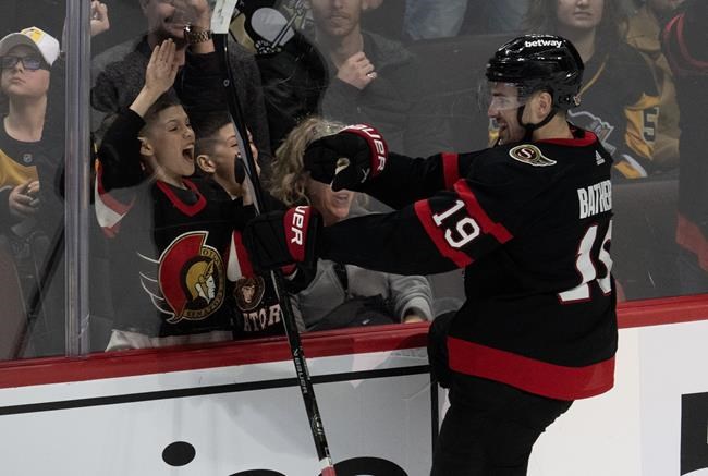 Batherson scores OT winner, Senators beat Penguins 2-1 to snap seven-game skid | iNFOnews.ca