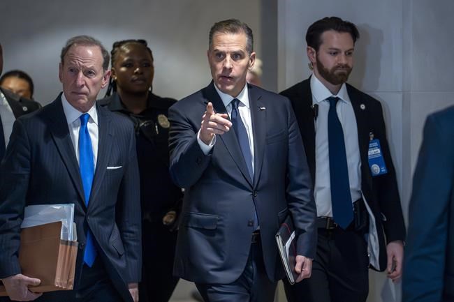 Hunter Biden rebuffs Republicans' invitation to appear for a public hearing | iNFOnews.ca