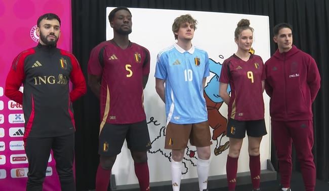 Blue jersey, brown shorts, white socks: Belgium's new kit a tribute to comic book legend Tintin | iNFOnews.ca Blue jersey, brown shorts, white socks: Belgium's new kit a tribute to comic book legend Tintin | iNFOnews.ca