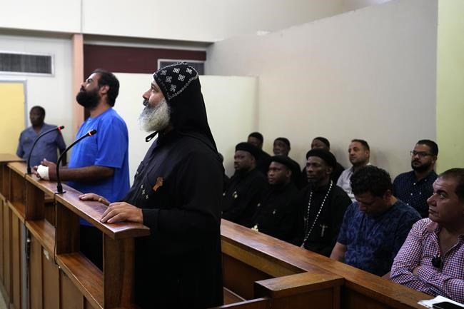 2 men accused of murdering 3 Egyptian Coptic monks appear in a South African court | iNFOnews.ca 2 men accused of murdering 3 Egyptian Coptic monks appear in a South African court | iNFOnews.ca