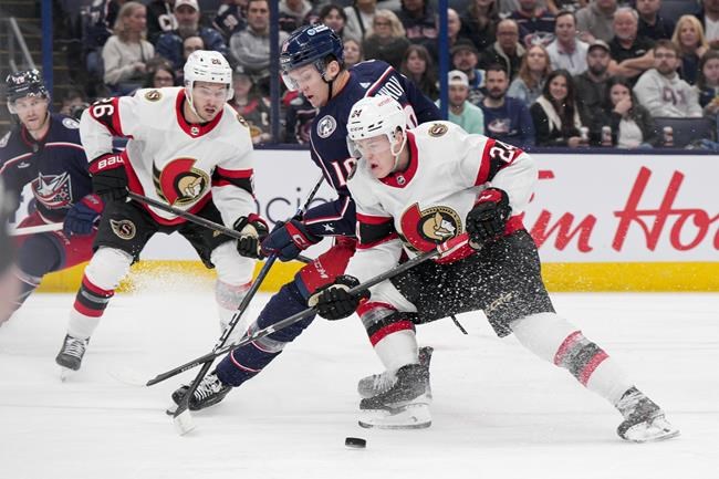 Claude Giroux scores in regulation and the shootout as Senators beat the Blue Jackets 3-2 | iNFOnews.ca