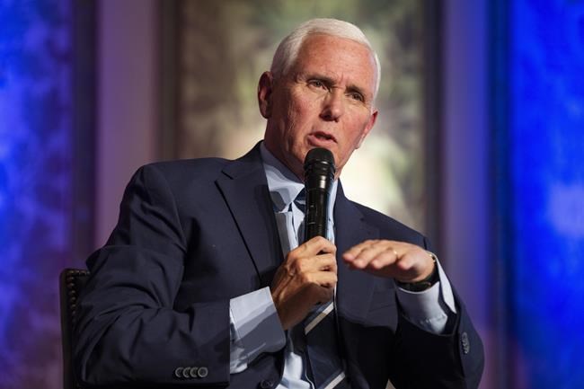 Former Vice President Mike Pence says he's not endorsing Trump | iNFOnews.ca