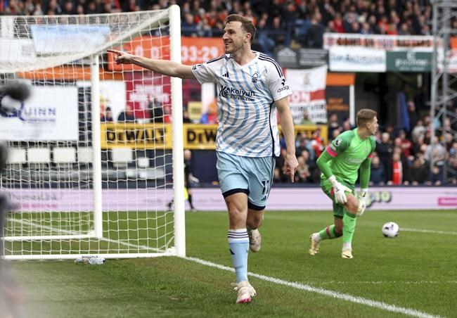 Nottingham Forest docked 4 points for overspending and drops into Premier League's relegation zone | iNFOnews.ca Nottingham Forest docked 4 points for overspending and drops into Premier League's relegation zone | iNFOnews.ca