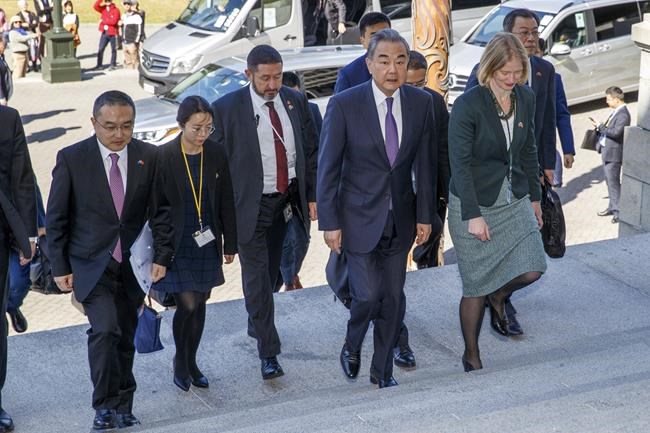 China's foreign minister meets New Zealand counterpart, beginning trip that also includes Australia | iNFOnews.ca China's foreign minister meets New Zealand counterpart, beginning trip that also includes Australia | iNFOnews.ca