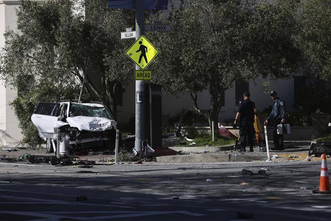 Infant dies days after 3 family members were killed in San Francisco bus stop crash | iNFOnews.ca Infant dies days after 3 family members were killed in San Francisco bus stop crash | iNFOnews.ca