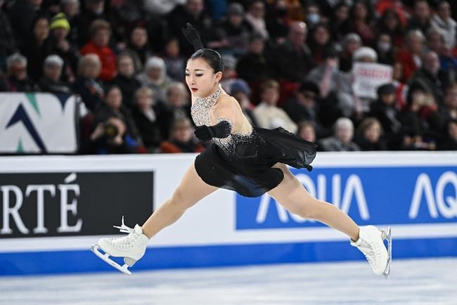 Japan's Sakamoto three-peats as women's figure skating world champion | iNFOnews.ca Japan's Sakamoto three-peats as women's figure skating world champion | iNFOnews.ca