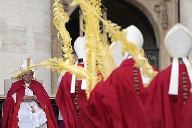 Pope Francis skips Palm Sunday homily at start of busy Holy Week that will test his health | iNFOnews.ca