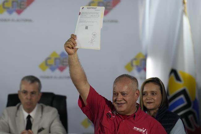 Venezuela's Maduro makes his candidacy official while a would-be rival struggles to register | iNFOnews.ca