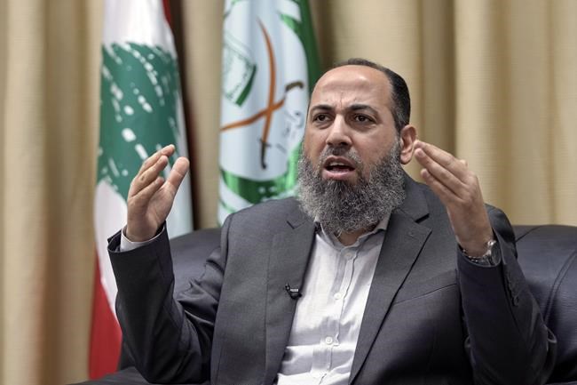 Lebanese Sunni militant group head says coordination with Shiite Hezbollah is vital to fight Israel | iNFOnews.ca