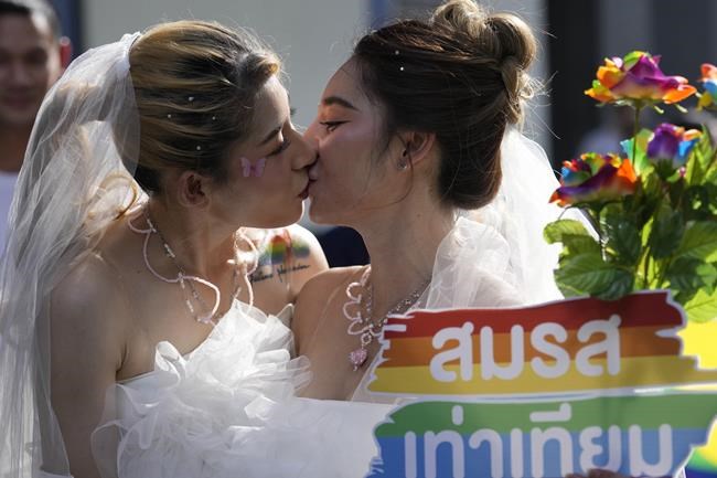 Lawmakers in Thailand overwhelmingly approve a bill to legalize same-sex marriage | iNFOnews.ca